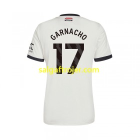 Manchester United GARNACHO 17 Fodboldtrøjer 3. sæt 2024/25 Kort ærmer